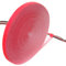 TUKA Klett kabelbinder 10M x 20mm, Frei zuschneidbar Robust Lösbar Wiederverwendbar, Kabelbinder Klettband Kabelmanager Klett Rolle für Anordnen Befestigen Management Kabeln, Rot TKB5012 red