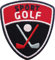 Club of Heroes 2 x Golf Sport Abzeichen 55 x 60 mm gestickt/Golfball Golfschläger Golfsport Turnier/Aufnäher Aufbügler Badge Flicken Wappen Patch für Kleidung Mode Tasche