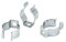 WITTKOWARE 10x Tool Clips, Federklemmen aus Federstahl, verzinkt, offen, z.B. für Kabel oder Rohre, Spannbereich-Ø 16-19mm