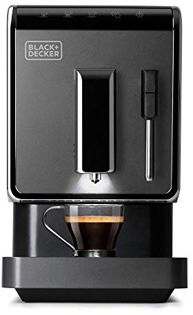 Black+Decker Cafetera Automatica, Negro, 1470 W