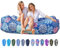 AlphaBeing Aufblasbare Liege Strandkorb Zubehör, Luftsofa Hängematte Aufblasbare Couch für Camping Hinterhof See mit Kompressionssäcken, Ideale Outdoor-Geschenke für Erwachsene