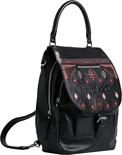 Desigual Bols Regasita Ankara Backpack M Black