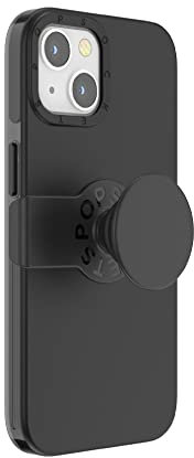 PopSockets iPhone 13 Pro Case with Phone Grip and Slide, Phone Case for iPhone 13 Pro - Black
