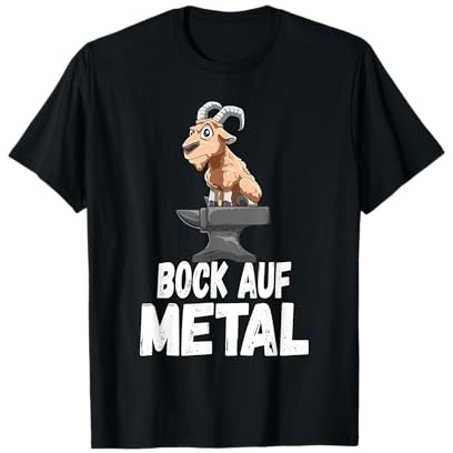 Bock auf Metall T-Shirt