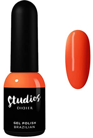 DidierLab - Premium UV Nagellack Brazilian - Gel Nagellack - Farbgel für Gelnägel - Auftrag von 1 oder 2 Schichten Gel Nägel - Stark Pigmentiert UV Gel Nagellack - Leicht Aufzutragender Gel Polish