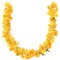 JUSTOYOU Lot de 2 fleurs de cerisier artificielles Sakura de 1,8 m à suspendre pour extérieur, intérieur, mariage, mur, salle de bain (fleur de cerisier jaune)
