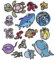 TACVEL 15 Pieces Ocean Animal Embroidered Iron on Patch, Iron on Patches Set, Sew On/Iron on Patch Applique for Clothes, Dress, Hat, Jeans, DIY Accessories