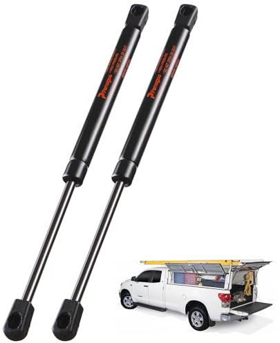 PAMAGOO SX140P15 Lot de 2 vérins à gaz de 35,6 cm, 6,8 kg, ressort à gaz de 35,6 cm pour camping-car, pickup, fenêtre, pickup, capot, porte d'auvent, couvercle de boîte à outils
