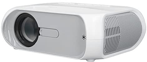 Intelligenter Projektor, 2.4G 5G Wireless, Eingebaute Stereo Surround Lautsprecher, für Android 9.0, Unterstützt Bildskalierungskorrektur, 1080P HD WiFi Projektor für Den Familiengebrauch, Partys(EU)