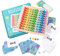 Remione 1x1 Lernen Spiel Multiplikationsbrett Multiplikationstabelle Multiplikation Mathe Lernen Spiel Montessori Kinderzählspielzeug Rechen und Lernspiel zum spielerischen für Kinder Schüler Spielen