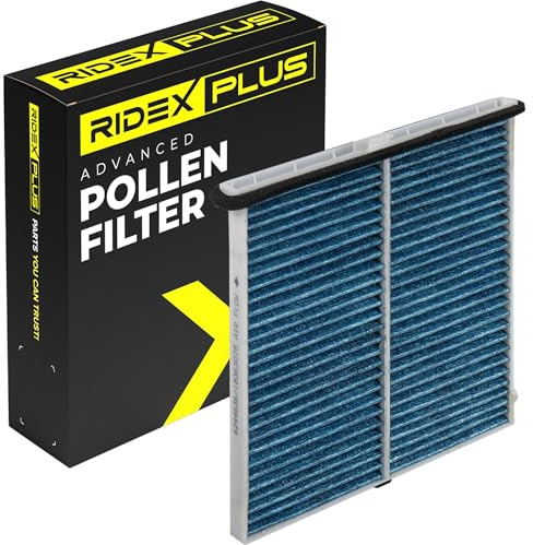 RIDEX PLUS 424I0606P Innenraumfilter Pollenfilter Aktivkohlefilter Höhe: 28 Breite: 214 Länge: 235 Kompatibel mit MAZDA CX-5 KE, GH 6 Kombi GJ, GL 3 Schrägheck BM, BN CX-5 KF 6 Limousine GJ, GL