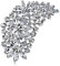 YAHOYA Luxe Grande Taille Coloré Strass Broche Plume Mode Broches pour Femme Élégant Corsage Cristal Accessoire Bijoux