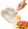 boiler Non Stick Egg Pan | Hamburger Bun Pancakes - Hamburger Bun and Burger Pan, Multi Section Egg Cooker Bacon Pot for Breakfast, Bacon, Eggs