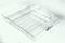 UPRIC Cutlery Drawer Organiser, Expandable Kitchen Drawer organiser, Adjustable 9 Compartments Silverware and Flatware Holder - Plastic Kitchen Organiser Storage for Spoons Forks Knives - Clear