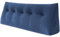 chilly pilley® Stützkissen Cord Rückenkissen Lesekissen Bettkissen Wandkissen Keilkissen Bettstützkissen viele Farben, 100x50x20 (Dunkelblau)