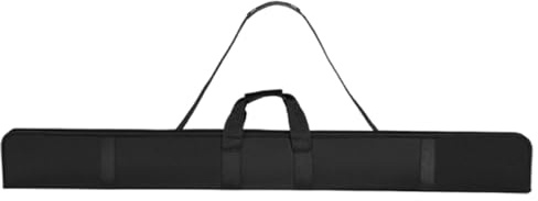 Ronyme Estuche de Billar Snooker Funda para Taco con Correa Ajustable Material de Nylon Protector Interior Suave Adecuado para Jugadores en Entrenamiento Y D, Negro