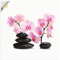 ARTland Wanddeko Wandtattoo selbstklebende Vinylfolie 100x100 cm Asiatische Motive Wellness Zen Steine Orchideen Asien T6BI