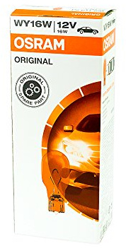 Osram 10x Glühbirnen Original 12v 16w W2.1x9.5d Blinker Blinklicht