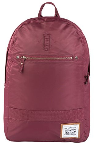Levi's Uni-Erwachsene Batwing Backpack Rucksack, Burgunderrot/Heritage, Einheitsgröße