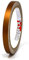 Finest Folia 10 Meter (0,79€/Meter) Matt Zierstreifen Auto Motorrad Boot Modellbau Basteln DIY Deko Dekorstreifen Seitenstreifen Klebestreifen (Kupfer Matt, 6mm Breite)