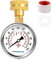 UHARBOUR Glycerin Filled Water Pressure Gauge 200psi/14bar, 2 Dial,Stainless Steel Case, Brass Inside Construction, Female 3/4NPT Rear Connection for Garden Hose Thread