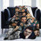 shenguang Sebastian Stan Ultra-Soft Plüsch Leichte Überwurfdecken Micro Fleece Decken für alle Jahreszeiten Wohnzimmer 80 'X60'