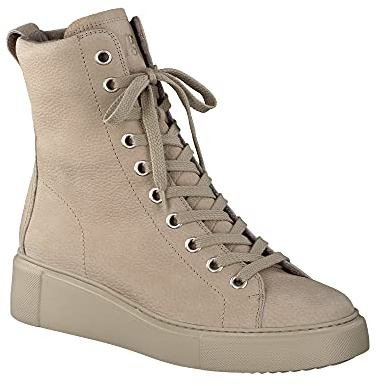 Paul Green Damen Schnürbootie mit Merinofutter, Damen Schnürstiefeletten
