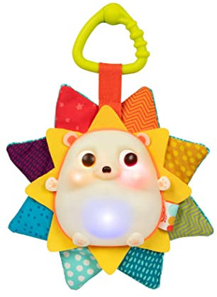 B. BX2269Z Toys Babyspielzeug mit Buntem Farbwechsel Licht und Musik mit Beißring – Igel Baby Spielzeug ab 0 Monaten mit Beißspielzeug Mustern