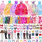 44-teiliges Puppenkleidungs- und Zubehör-Set, 3 Hochzeitskleider, 3 Badeanzüge, Bikini, 5 Strapsröcke, 2 Oberteile, Hosen, 10 Schuhe, 16 Schmuck, 5 Kleiderbügel, kompatibel mit Barbie-Puppe