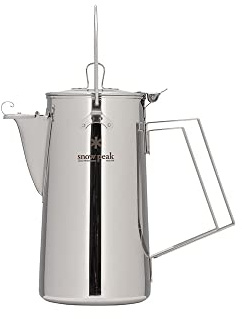 Snow Peak Classic Kettle 1.8L, Stainless Steel, Lightweight Durable Kettle for Home, Camping & Outdoors