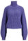 JJXX Jack&Jones Damen JXKELVY Chunky HIGH Neck Knit NOOS Strickpullover, Twilight Purple, M