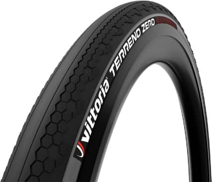 Vittoria Unisex – Erwachsene Terreno Zero Sieger, Schwarz, 700x38c