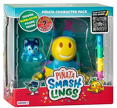 Pinata Smashlings SL6010A Pinata Gelenkfigur Dazzle Esel, Roblox, offizielles Spielzeug von Toikido, Schwarz