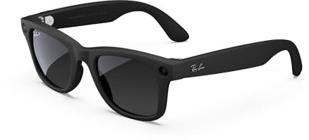 Meta Ray-Ban Ray-Ban RW 4008 WAYFARER Uni Sonnenbrille, Schwarz/Matt Grau 53/22/155, Mattschwarz/Ombré-Grau, 53/22/155, Mattschwarz/Grau Ombré, 53/22/155