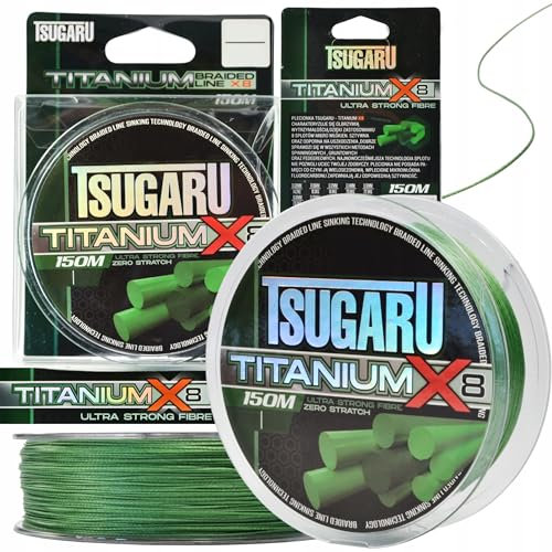 Angelschnur geflochten 150m Titanium X8 0,26mm ? 45,8kg