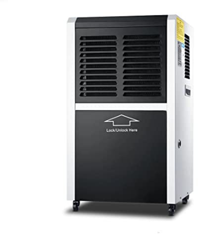 Deshumidificador del poder más elevado del almacén industrial, deshumidificador elegante del aire eléctrico 2500 Sq. Ft 106 pinta, purificador de iones negativos