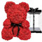VIGOEXPRESS Orso di rose, orsacchiotto, Lovebear con 500 rose artificiali - L'eterno simbolo dell'amore | LOVEBEAR