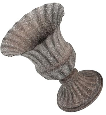 KONTONTY Vase Décoratif Rétro Métal pour Fleurs Conteneur Élégant De Table pour Arrangements Floraux Et Décorations De Salon