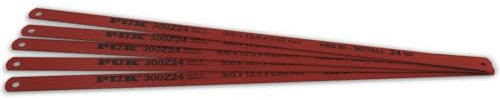 PUK HSS Metall-Sägeblätter, TPI Z24100, 300 mm, 5 Stück