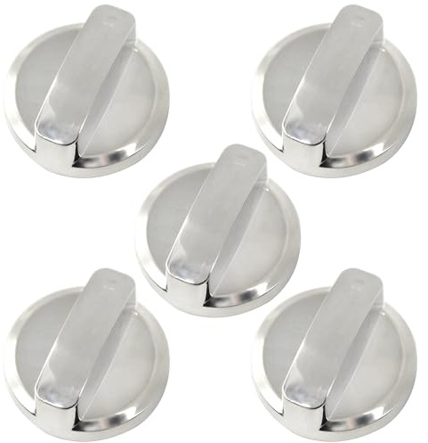 ZNTVW 813396 Gruppo di controllo del gas del quadrante della manopola della stufa (5PCS) | Compatibile con piano cottura Wolf Range Surface Burner, accessori da cucina