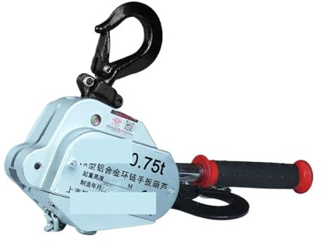 Manual Winches Aluminum Alloy Chain Wrench Portable Lever Hoist, Manual Operated Crane Hand Hoist For Lifting 0.45/1.5 T(1.5m,1.5 Ton)