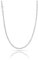 TAIPAN 925 Silber 4mm Königskette - Schmuck, Halskette, hochglanzpoliert, 50cm - 70cm, vierkant (60cm)