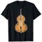 Kontrabass Musikinstrument Grafik Kunstwerk Kontrabass T-Shirt