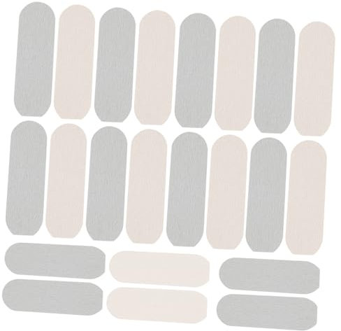 HAPINARY Fußfeile Ersatzpads 20 Stück Selbstklebend Sandpapier Nachfüllpack Für Pediküre Hornhautentfernung Fußpflege Zubehör