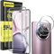 ZAXGLAR Verre Trempé pour Honor Magic 7 Lite,2 Pièces Protecteurs d'écran + 2 Pièces Caméra Arrière Protecteur, Ultra Résistant Vitre Protecteur, Clarté HD, sans Bulles, Anti-Rayures