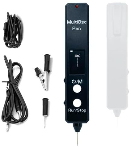 3in1 Oszilloskop Multimeter -Thermalbildgeber Digital Multifunktionaler Tester Handheld -Oscope -Messgerät 400 kHz Bandbreite 2MSA/s -Probenahme -Rate für DIY- und Elektroniktest (Multicolor)