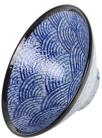 OUNONA Japanische Keramikschüssel Für Ramen Salat Und Reis Große Instant-ramenschüssel Chinesische Nudelschüssel Servierschüssel Für Suppen Und Obst Aus Keramik