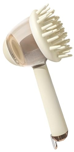 Brosse de Toilette pour Chien,Brosse De Massage Pour Chat Dispensateur De Savon - Outil de Nettoyage Profond et Massant pour Chiot Chat - Pour Chien Soins Quotidiens Douche Spa