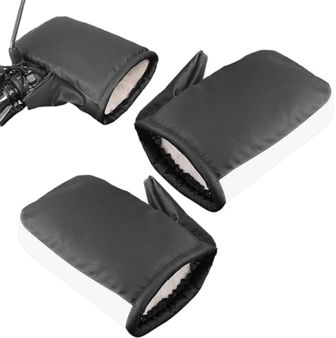 Manchons de Guidon Moto Confortables Réfléchissants Imperméables
