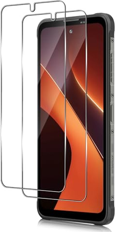 Xunzii Verre Trempé pour Blackview Fort 5/Blackview Fort 200 [2 pièces], Protection écran [9H Dureté] Film Vitre en Trempé, Sans Bulle, Anti Rayures, 0.33MM HD Transparente Vitre Trempé